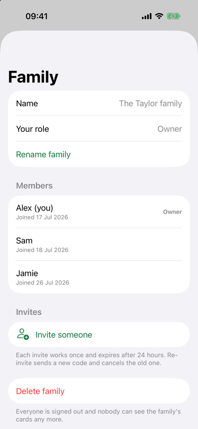 Family Fuel screenshot