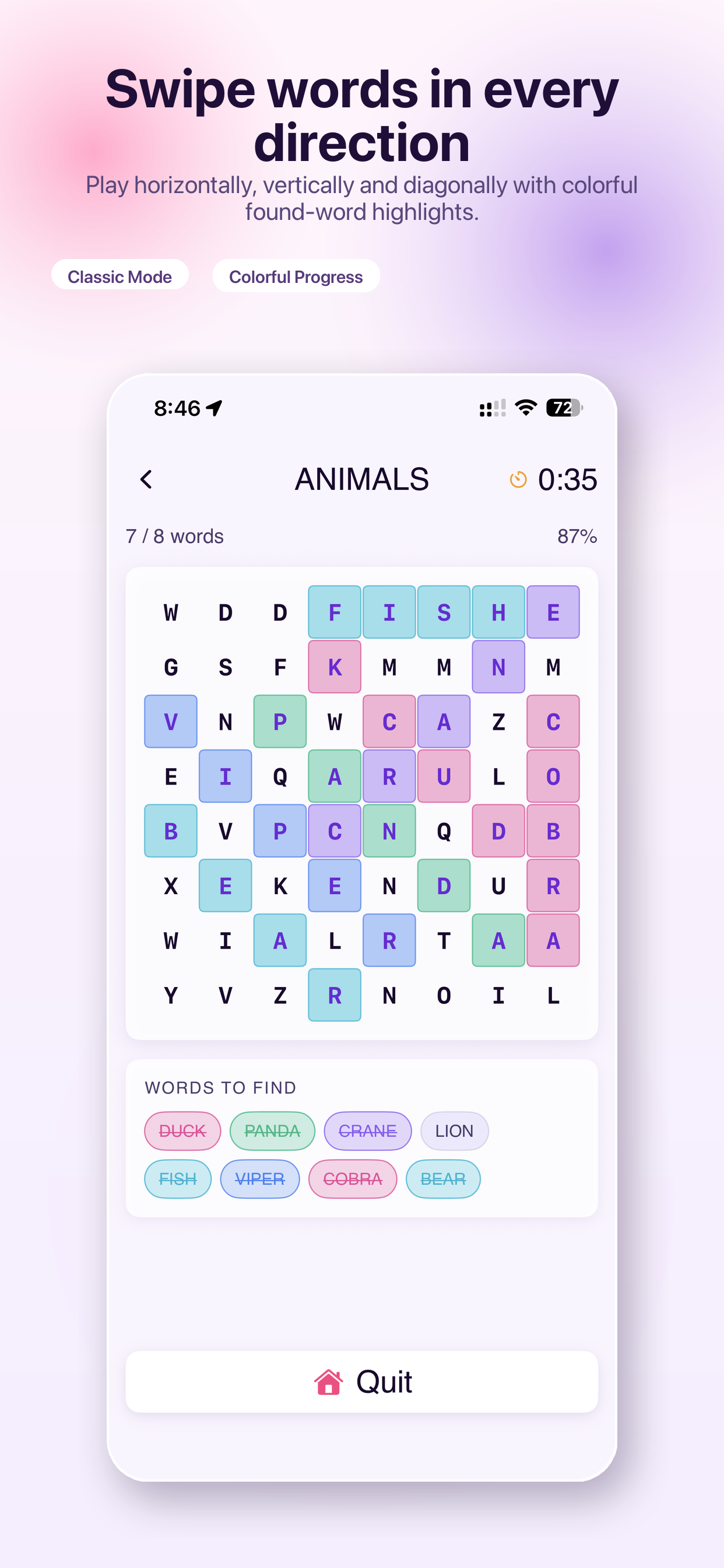 Word Search By Lily screenshot