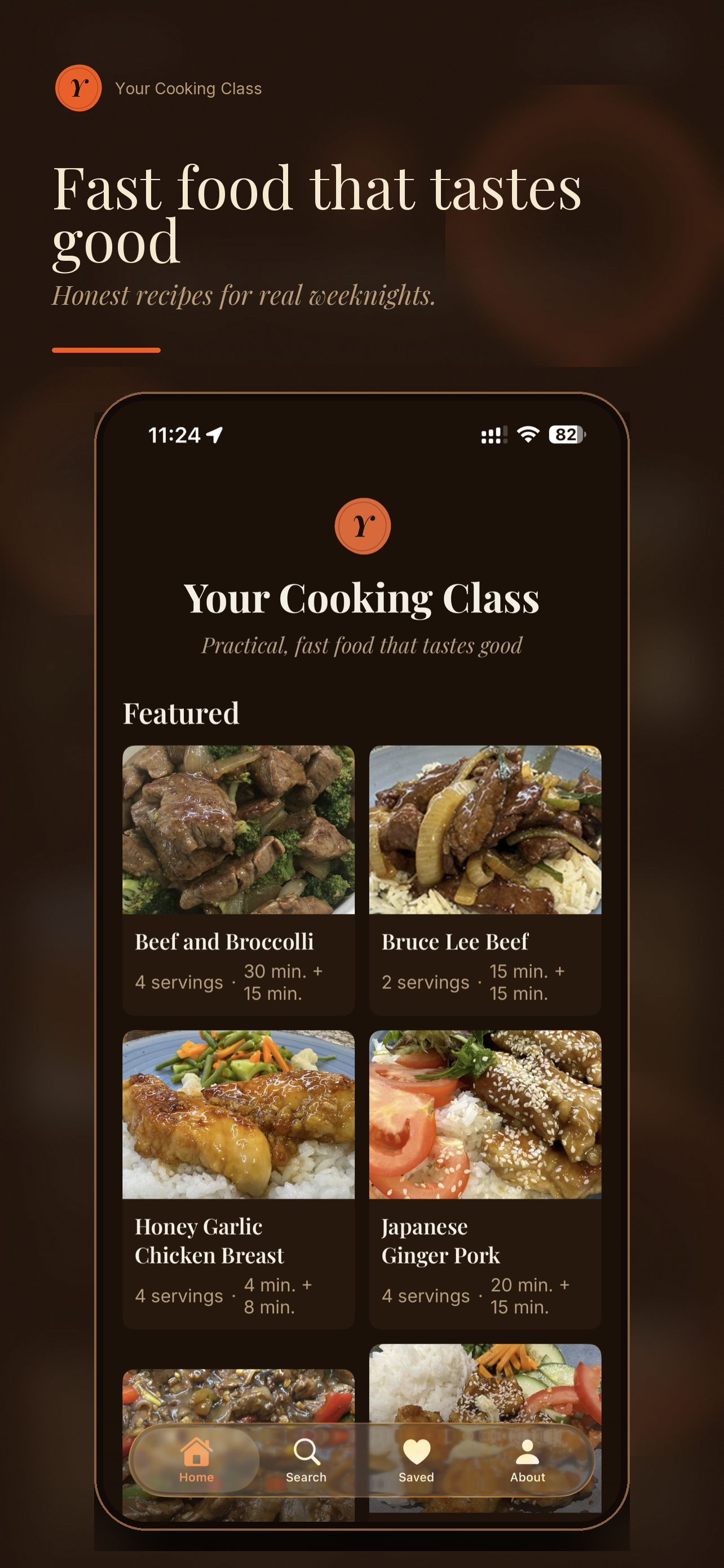 Your Cooking Class screenshot